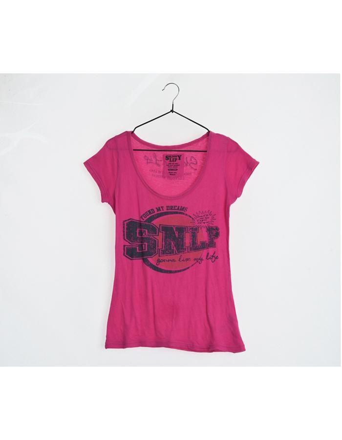 SKINNY LIP 프린팅 티셔츠/WOMAN S