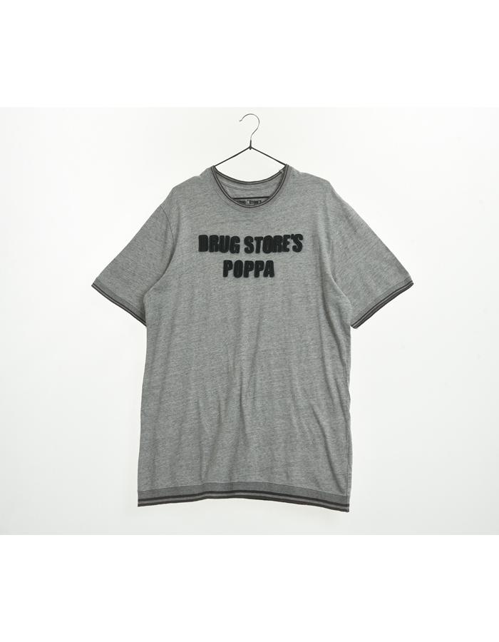 DRUG STORE&#039;S POPPA 드러그스토어즈 반팔 티셔츠/UNISEX L