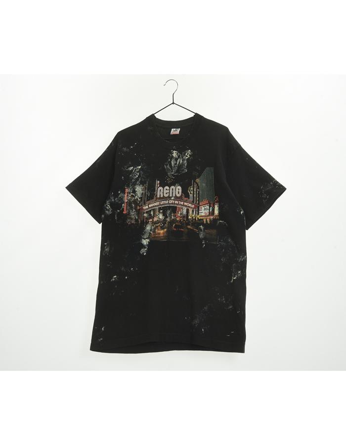 FRUIT OF THE LOOM 90&#039;s 프룻오브더룸 페인팅 티셔츠/MAN M~L